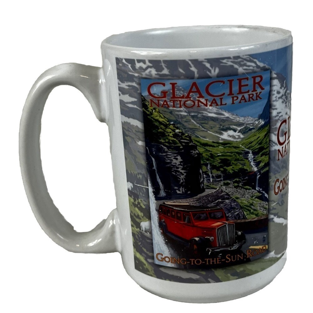 Glacier National Park Coffee Cup Mug Going To The Sun Road Mug